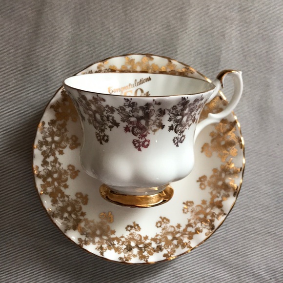 Royal Albert 50TH Anniversary Tea Cup/Saucer - Picture 1 of 5